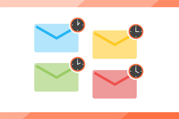 メールを時間指定で送る方法！送信予約で効率的にメールを配信