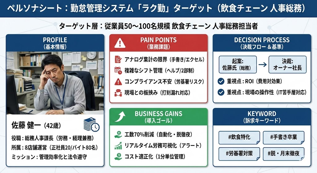 ペルソナシート