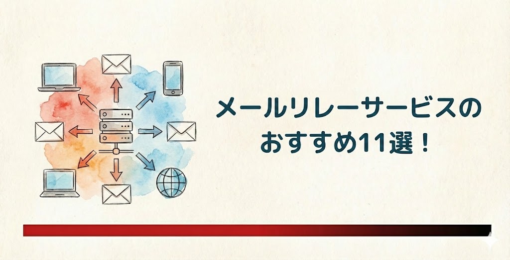 メールリレーサービスのおすすめ11選！機能や料金を比較し目的別の選び方を解説します