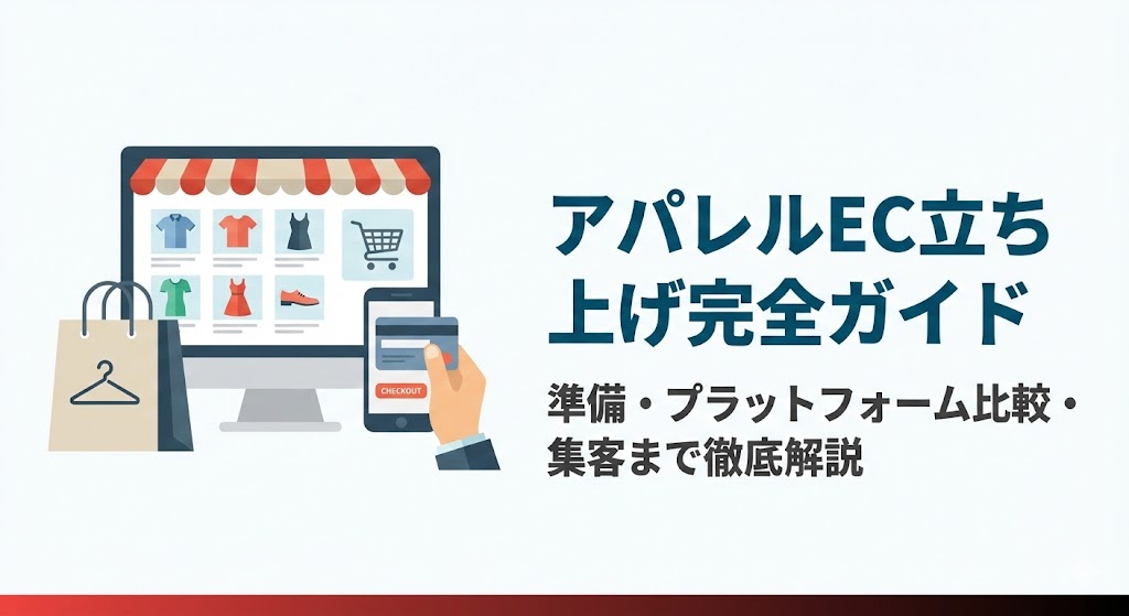 アパレルEC立ち上げ完全ガイド｜準備・プラットフォーム比較・集客まで徹底解説